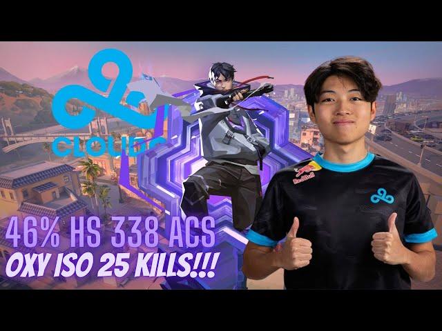 C9 Best Player!!! C9 OXY Iso️ VOD! ft. Xeppaa Raze and neT Fade vs. Recoil Clove and curry Iso️