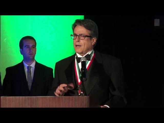 Angelo Pizzo Induction into the National Italian American Sports Hall of Fame, 2014