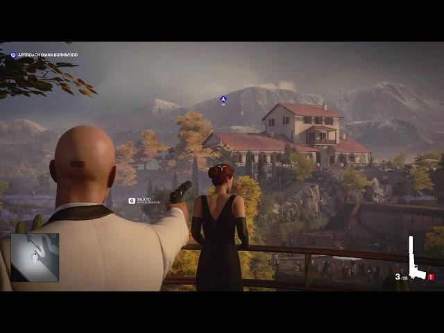 What happens if you kill Diana in Hitman 3