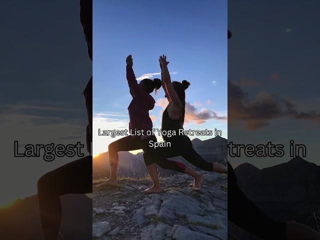Largest List of Yoga Retreats in Spain #yoga #balancegurus #yogaday #yogaretreat #yogalifestyle