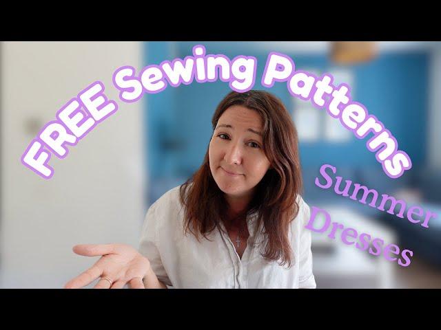 FREE SEWING PATTERNS // SUMMER DRESSES