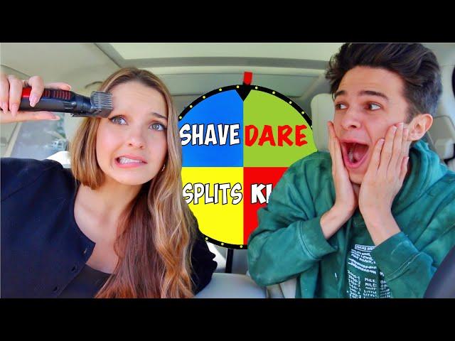 EXTREME DARES WITH MY BEST FRIENDS! (Spin the Wheel!) | Brent Rivera