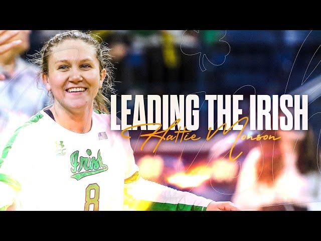 How this Libero Became a Vocal Leader | Notre Dame Volleyball