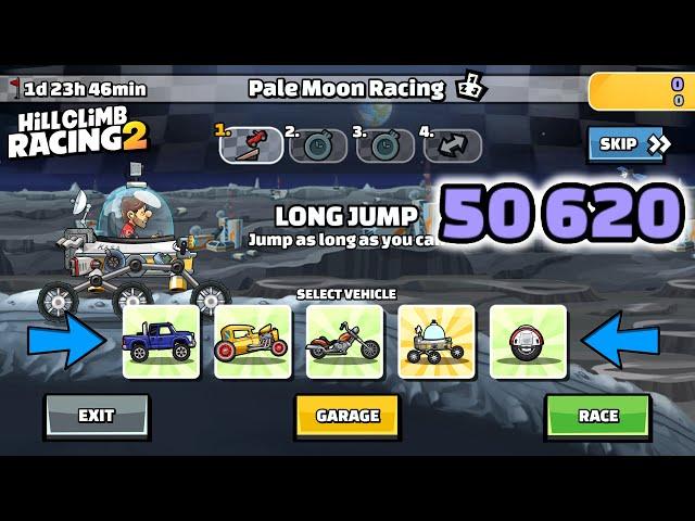Hill Climb Racing 2 - 50620 points in PALE MOON RACING Team Event GamePlay