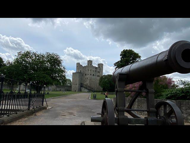 MEDWAY WALK | ROCHESTER KENT | High Street - Cathedral - Castle