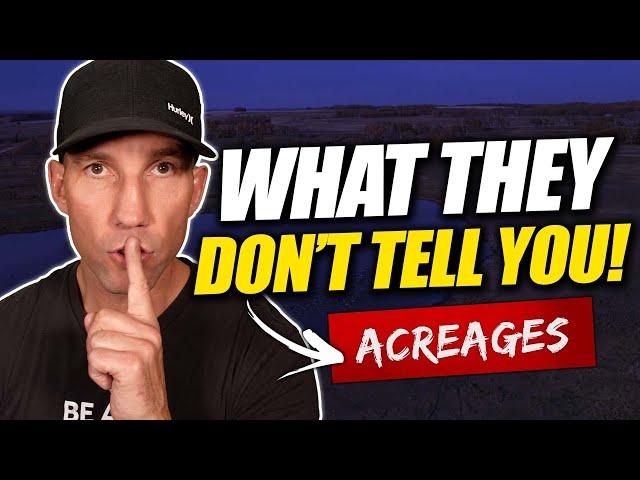 TOP 5 Things you NEED TO KNOW Before Buying an Acreage in Central Alberta!