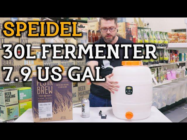 Transform Your Brewing Game with the 30-Liter Speidel Fermenter: Unboxing & Overview