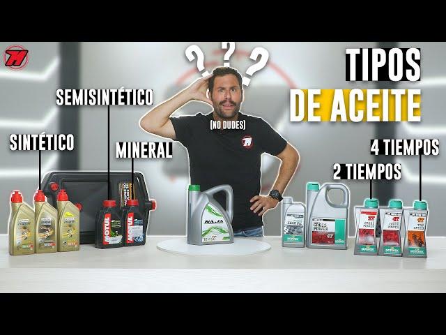 Tipos de ACEITE PARA MOTO . ¿Cómo elegir el correcto? ️️