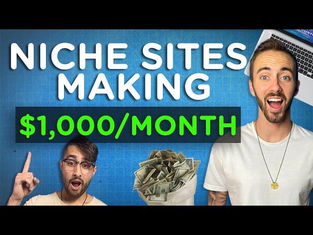 10 Examples of Niche Websites That Make Over $1000 Per Month!