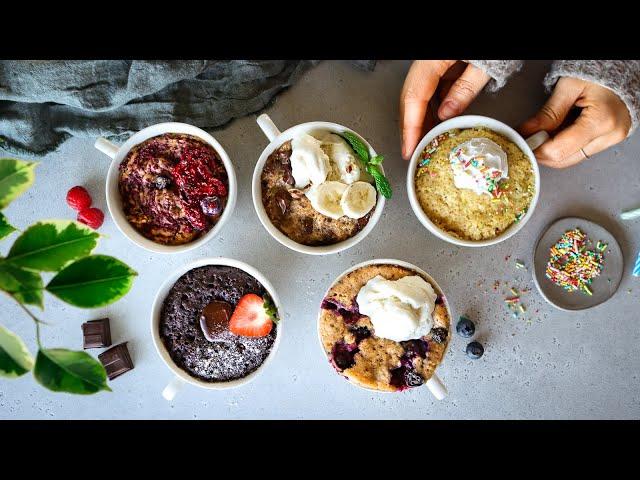 2-minute MUG CAKES » vegan + easy 