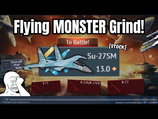 [STOCK] Top Tier BEAST Grind Experience *𝐏𝐀𝐈𝐍* | The worst period in the history of WT...