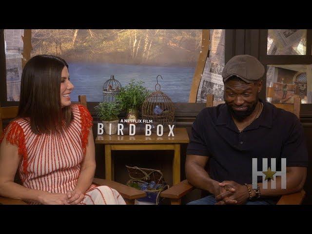 Was Trevante Rhodes Nervous About Kissing Sandra Bullock In 'Bird Box'?