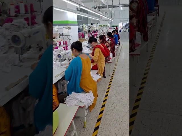 Ladies Under Garments Factory/Lingerie Manufacturer's Production Line/Chic Wings BD Intimates