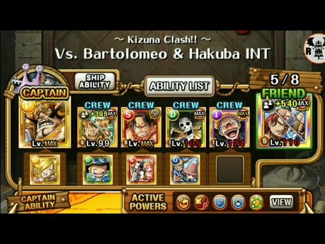 [Folcrons challenge 3: Bartho/Cavendish] Trebol Kizuna {INT variation}: Shanks/Crew FC