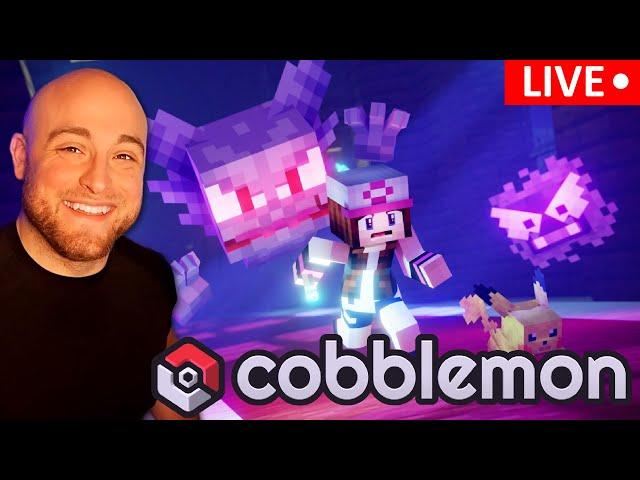 Pokemon x Minecraft! Shiny Hunting, Building, Exploring, Mining! Cobblemon!