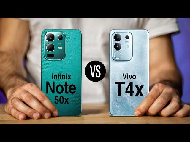 Infinix Note 50x 5g Vs Vivo T4x 5g || Full Comparison,Review