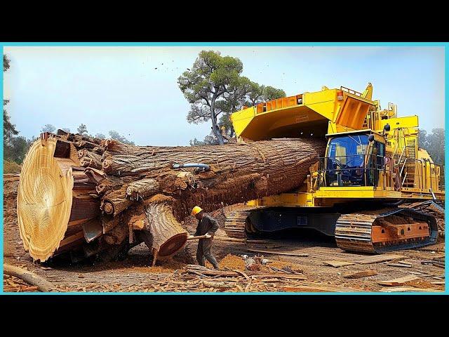 Extreme Dangerous Wood Chipper Machines Technology, Fastest Tree Shredder Working & Woodworking