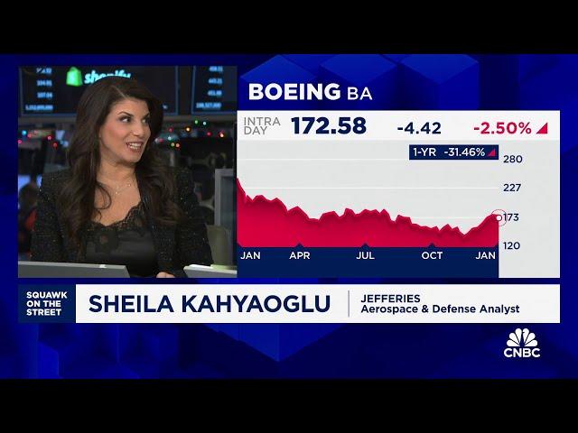 Jefferies' Sheila Kahyaoglu on Boeing's path forward