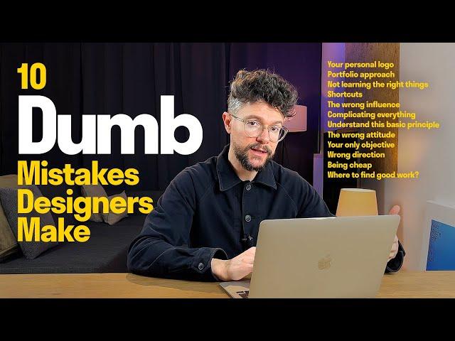 10 Dumb Mistakes Designers Make — And How To Fix Them