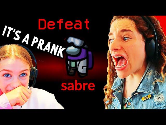 WE MADE SABRE ANGRY IN AMONG US (Prank)  w/ The Norris Nuts