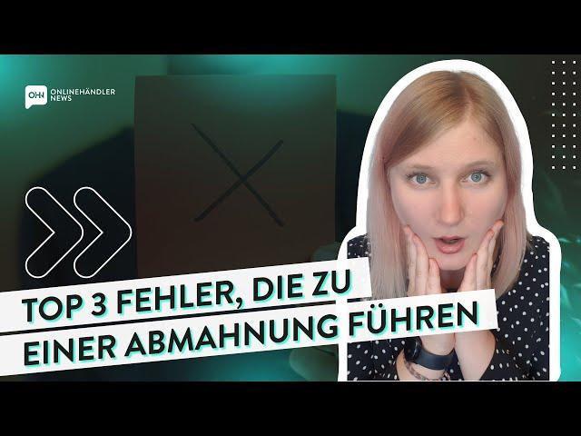 Top 3 Fehler, die zu Abmahnungen führen – Minute Mittwoch