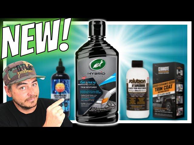 NEW TURTLE WAX TRIM RESTORER | Best Plastic Trim Restoration Products