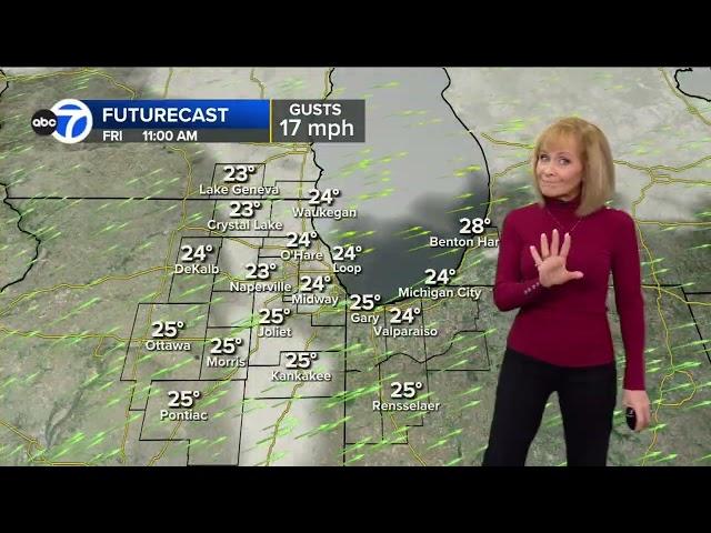 Chicago weather: Sub-zero wind chills Thursday