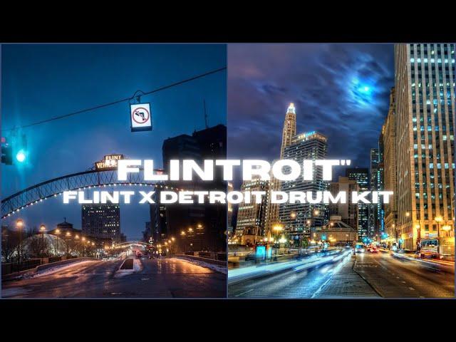 [FREE] Detroit Drum Kit 2023 "FlintTroit" | Flint Drum Kit 2023