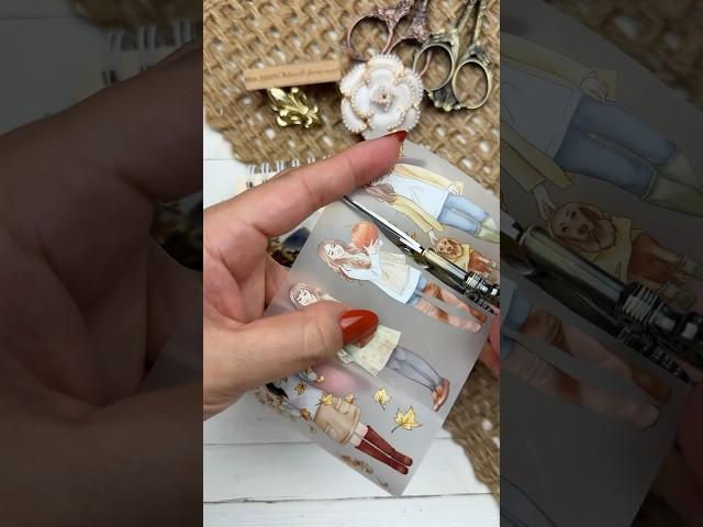 My first attempt at a landscape journal spread ️ ASMR Journaling #shorts