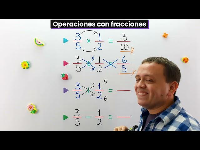 Operaciones con fracciones | Trucos