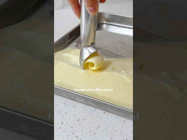 Scoop Ice Cream Like a Michelin Chef: Rosette 
