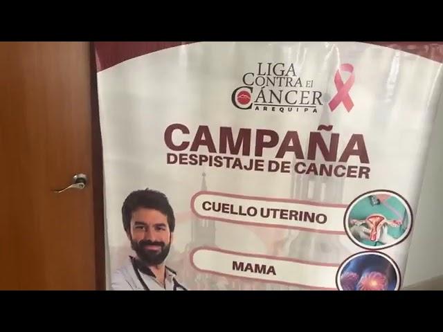 Campaña Despistaje de Cancer del Colegio de Psicologos de Arequipa y Moquegua CPSP a Colegiados 2024