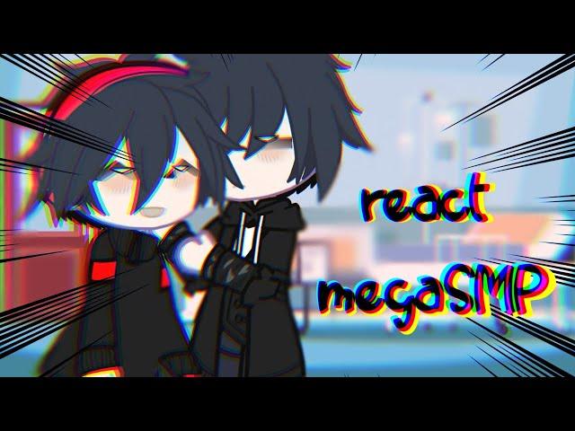 react megaSMP 🃏||reaction||ship||part 1||by:me