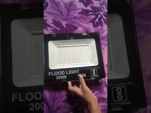 Gesto 200W Ultra Slim Led Outdoor Lamp  #BarkhaKushwaha#flipkart#shopping#unboxing#ledlights