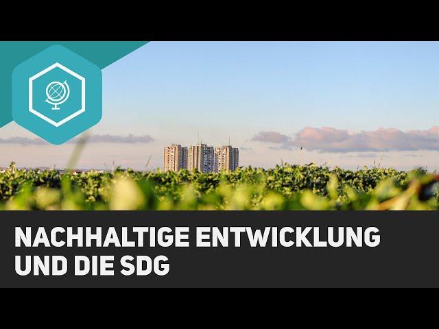 Nachhaltige Entwicklung und die Entwicklungsziele der Weltgemeinschaft