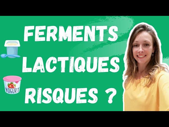 Les ferments lactiques présents dans les yaourts sont-ils risqués pour les bébés ?