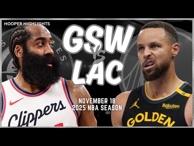 Golden State Warriors vs LA Clippers Full Game Highlights | Nov 18 | 2025 NBA Season