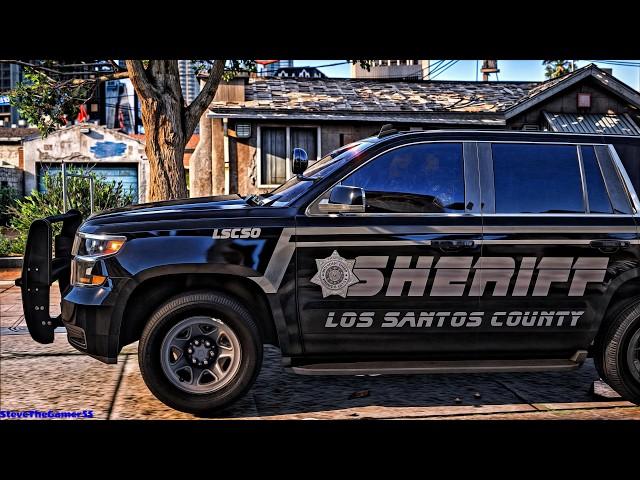 GTA 5 MODS SHERIFF in the City | Harris | GTA 5 Lspdfr Mod