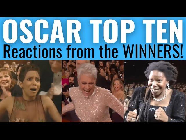 Top 10 Oscar WINNING Reactions OF ALL TIME