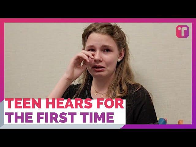 Emotional Moment Teen Hears For First Time With Cochlear Implants