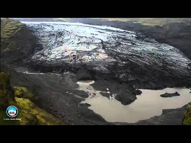 Solheimajokull retreats