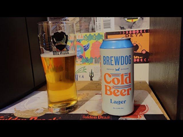 Brewdog - Cold Beer Lager Beer Review