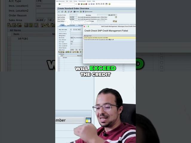 SAP S4HANA Credit Management: Full Simple Process Demo (SAP GUI)
