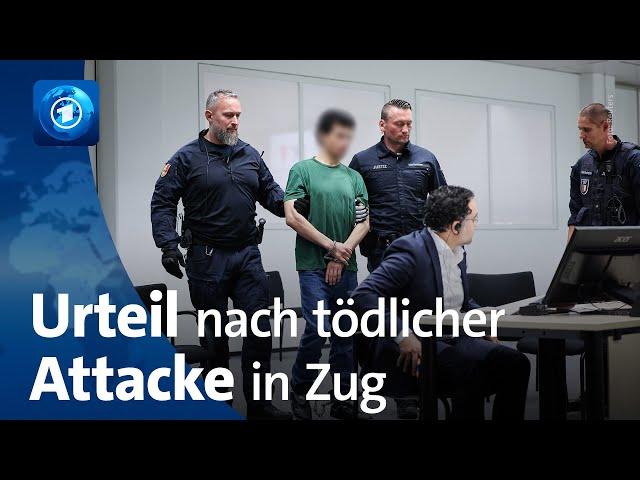 Lebenslange Haft für tödliche Messerattacke in Zug