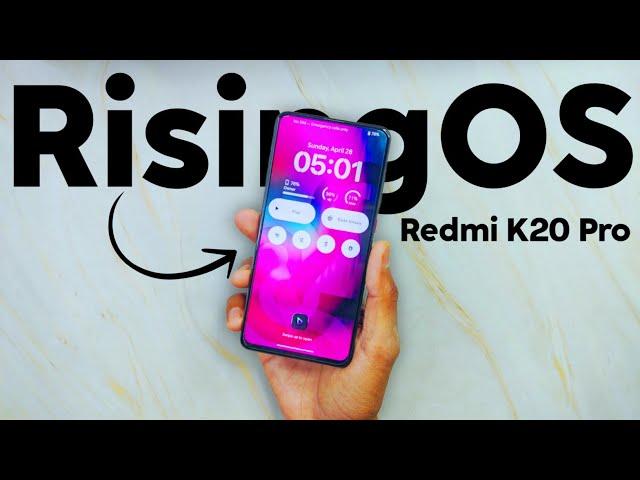 RisingOS V2.1 Update for Redmi K20 Pro - iOS+NothingOS Features 