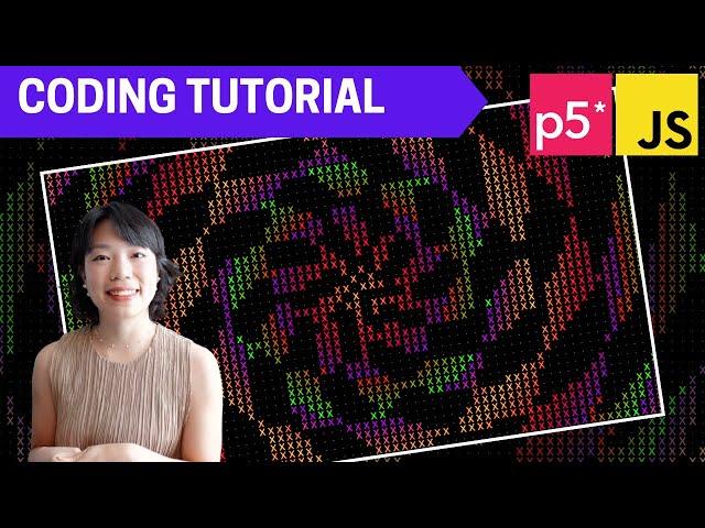 p5.js Coding Tutorial | Gradient Spiral 