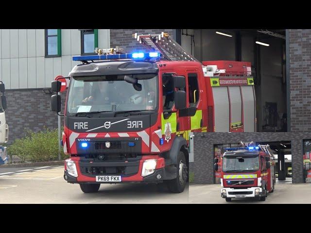 Wigan Double Pump Turnout - Greater Manchester Fire Rescue Service