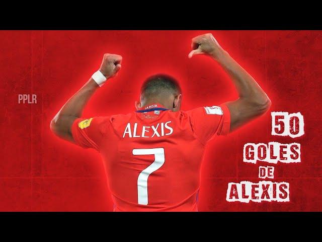 Alexis Sánchez | 50 Goles | Goleador Histórico | Selección Chilena