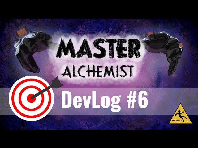 Master Alchemist VR - Indie game DevLog #6 - Archery system and puzzles