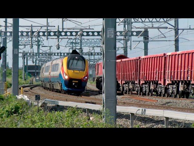 The Trains and Landscapes of the MML, Sharnbrook Junction to Harrowden Junction (4K)